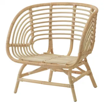 IKEA BUSKBO Fotoliu, ratan
