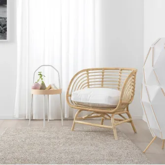 IKEA BUSKBO Fotoliu, ratan