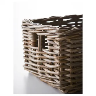 IKEA BYHOLMA Cos, gri, 25x29x15 cm