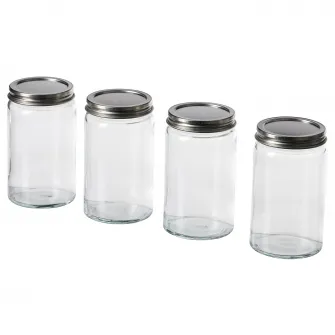 IKEA CITRONHAJ Borcan mirodenii, sticla transparenta/inox, 35 cl