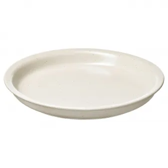 IKEA DAGGASTER Farfurie aperitiv, buline/bej deschis, 20 cm