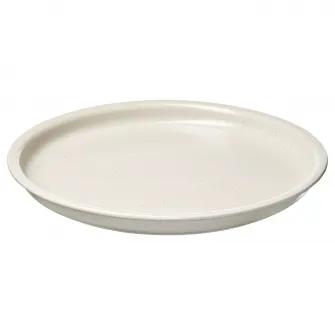 IKEA DAGGASTER Farfurie, buline/bej deschis, 26 cm