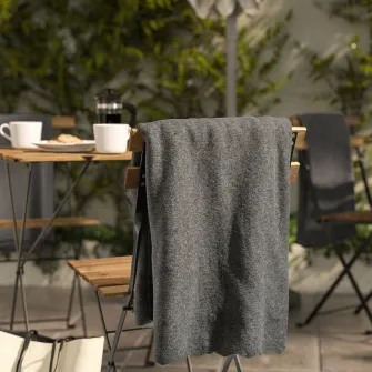 IKEA DAGGKÅPOR Patura, gri inchis, 130x170 cm