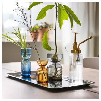 IKEA DAKSJUS Set 3 vaze, culori diferite