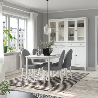 IKEA DANDERYD Masa, alb, 130x80 cm
