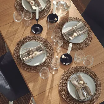 IKEA DANDERYD Masa cu extensie plianta, frnr stjr/alb, 74/134x80 cm