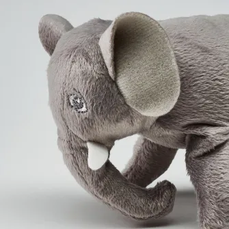 IKEA DJUNGELSKOG Jucarie de plus, mini/elefant, 12 cm