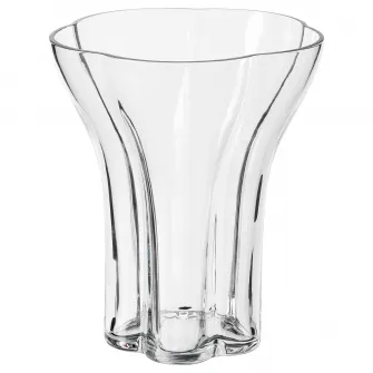 IKEA DOFTRIPS Vaza, sticla transparenta, 18 cm