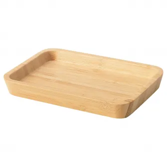 IKEA DRAGAN Tava, bambus, 15x10 cm