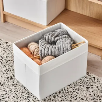 IKEA DRÖNA Cutie, alb, 25x35x25 cm