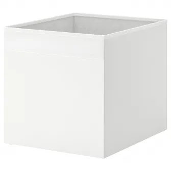 IKEA DRÖNA Cutie, alb, 33x38x33 cm
