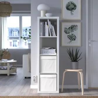 IKEA DRÖNA Cutie, alb, 33x38x33 cm