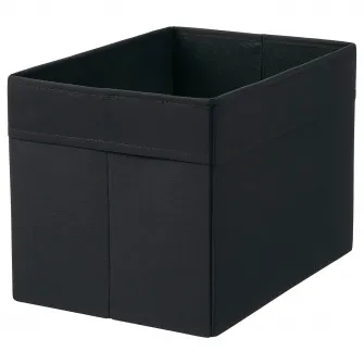 IKEA DRÖNA Cutie, negru, 25x35x25 cm