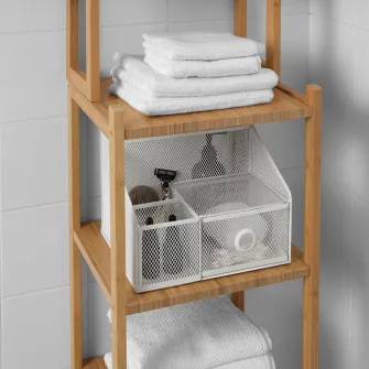 IKEA DRÖNJÖNS Organizator birou, alb, 25x20 cm