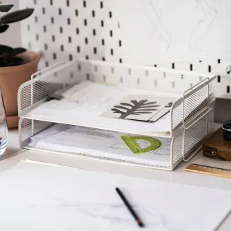IKEA DRÖNJÖNS Organizator documente, alb