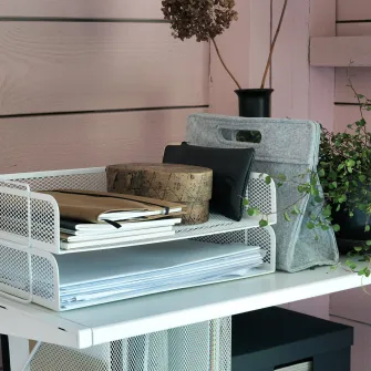 IKEA DRÖNJÖNS Organizator documente, alb