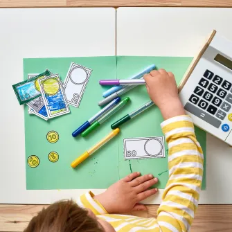 IKEA DUKTIG Casa marcat jucarie