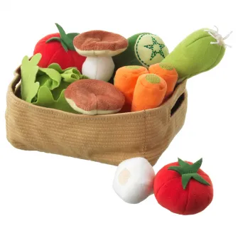 IKEA DUKTIG Set legume, 14 piese
