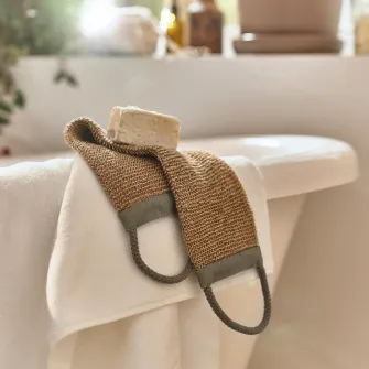 IKEA DVÄRGHYACINT Banda exfolianta, natur/gri-verde