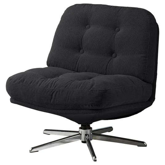 IKEA DYVLINGE Fotoliu rotativ, Kelinge negru