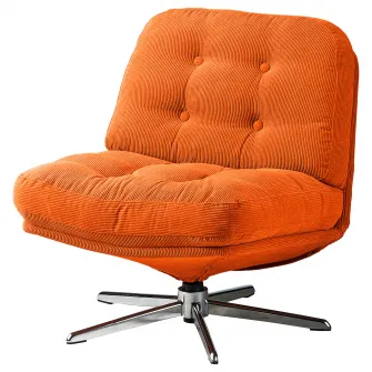 IKEA DYVLINGE Fotoliu rotativ, Kelinge portocaliu