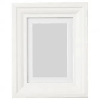 IKEA EDSBRUK Rama, alb, 13x18 cm