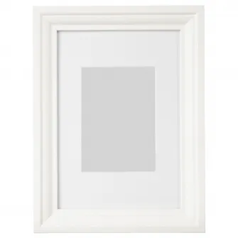 IKEA EDSBRUK Rama, alb, 21x30 cm