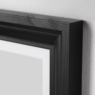 IKEA EDSBRUK Rama, vopsit negru, 13x18 cm
