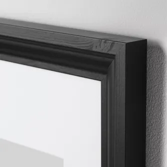 IKEA EDSBRUK Rama, vopsit negru, 30x40 cm