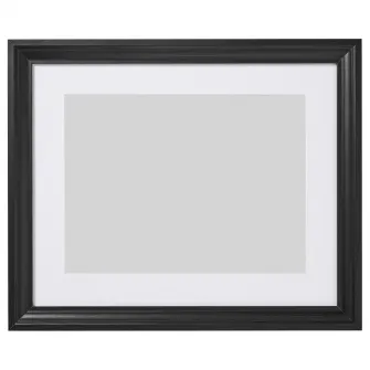 IKEA EDSBRUK Rama, vopsit negru, 40x50 cm