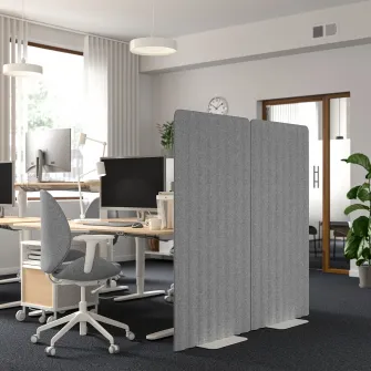 IKEA EILIF Suport pentru paravan, alb, 40x30 cm