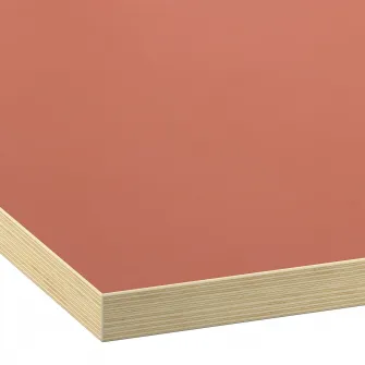 IKEA EKBACKEN Blat, aspect de teracota/laminat, 246x2.8 cm