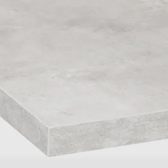 IKEA EKBACKEN Blat, gri aspect beton/laminat, 246x2.8 cm
