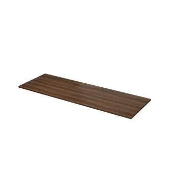 IKEA EKBACKEN Blat, maro aspect nuc/laminat, 246x2.8 cm
