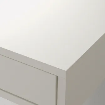 IKEA EKBY ALEX Polita cu sertare, alb, 119x29 cm