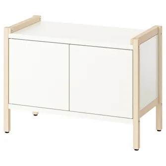 IKEA EKENABBEN Corp, plop/alb, 70x35x51 cm
