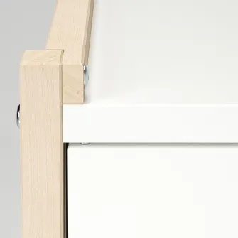IKEA EKENABBEN Corp, plop/alb, 70x35x51 cm