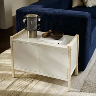 IKEA EKENABBEN Corp, plop/alb, 70x35x51 cm