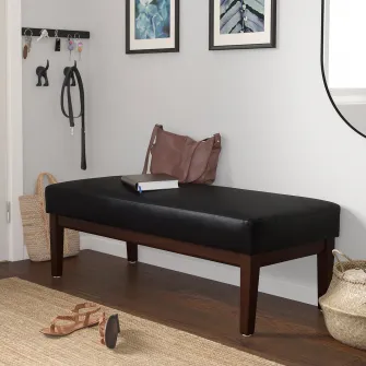 IKEA EKENÄSET Banca, Jonsbyn negru, 112 cm