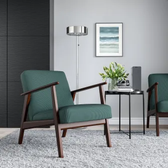 IKEA EKENÄSET Fotoliu, Kelinge gri-turcoaz