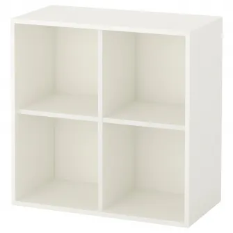 IKEA EKET Corp cu 4 compartimente, alb, 70x35x70 cm
