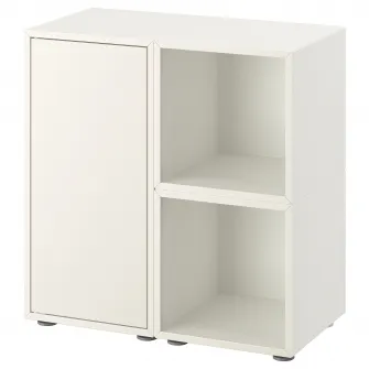 IKEA EKET Combinatie corp cu picioare, alb, 70x35x72 cm