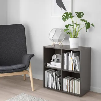 IKEA EKET Combinatie corp cu picioare, gri inchis, 70x35x72 cm