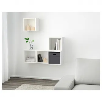 IKEA EKET Combinatie corp suspendat, alb, 105x35x120 cm