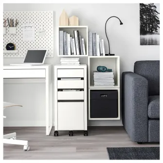 IKEA EKET Combinatie corp suspendat, alb, 105x35x70 cm