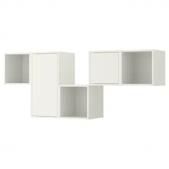 IKEA EKET Combinatie corp suspendat, alb, 175x35x70 cm
