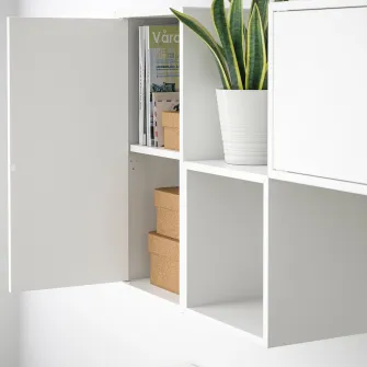 IKEA EKET Combinatie corp suspendat, alb, 175x35x70 cm