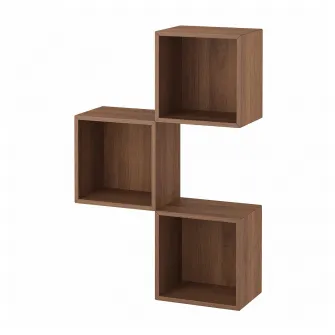 IKEA EKET Combinatie corp suspendat, aspect nuc, 70x25x105 cm