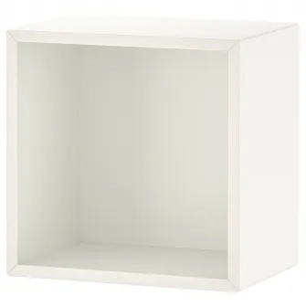 IKEA EKET Corp, alb, 35x25x35 cm