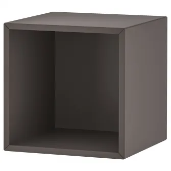 IKEA EKET Corp, gri inchis, 35x35x35 cm